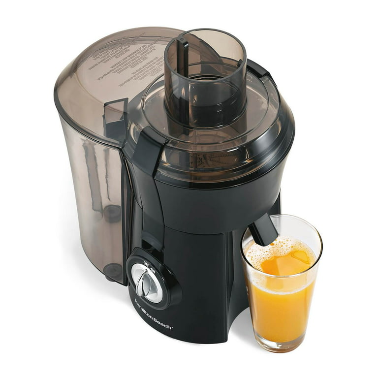 Hamilton Beach Juicer Machine, Big Mouth Large 3” Feed Chute for Whole  Fruits and Vegetables, Easy to Clean, Centrifugal Extractor, BPA Free, 800W  Motor, Black: Electric Centrifugal Juicers: Home & Kitchen 