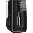 thumbnail image 1 of Hamilton Beach One Press Programmable Dispensing Drip Coffee Maker with 12 Cup Internal Brew Pot, Removable Water Reservoir, Black Next Gen (47600), 1 of 16