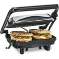 Hamilton Beach Panini Press Sandwich Maker & Electric Indoor Grill with