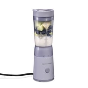 Hamilton Beach Personal Blender, 14 oz BPA-Free Jar 300 W Portable Blender for Shakes and Smoothies with Leakproof Lid, Purple