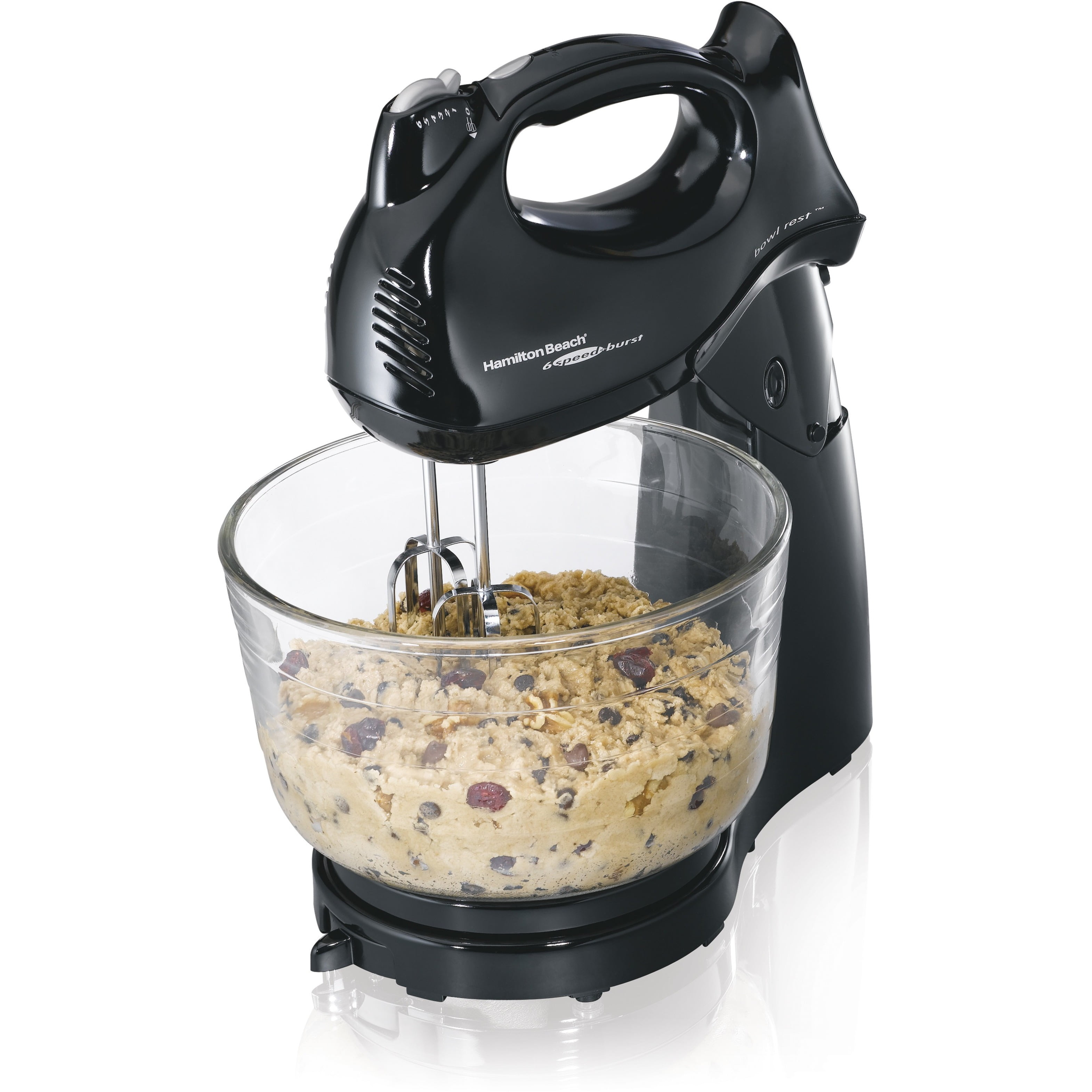 Hamilton Beach 24-in Cord 6-Speed Stainless Steel Hand Mixer in the Hand  Mixers department at