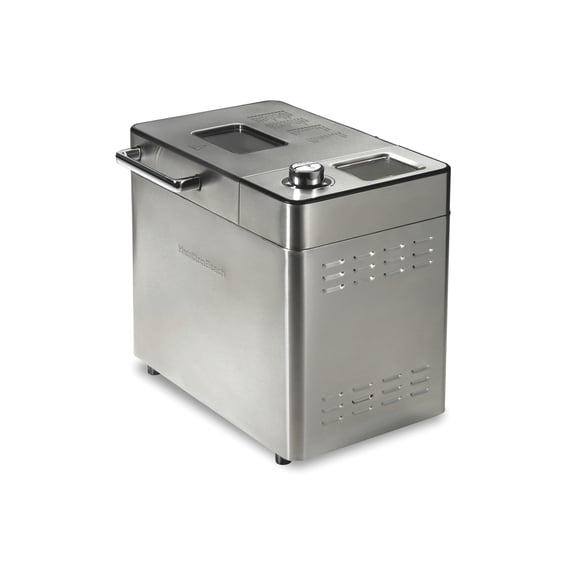 Hamilton Beach Premium Bread Make Machiner, Auto Fruit and Nut Dispenser, 21 Settings, Stainless Steel