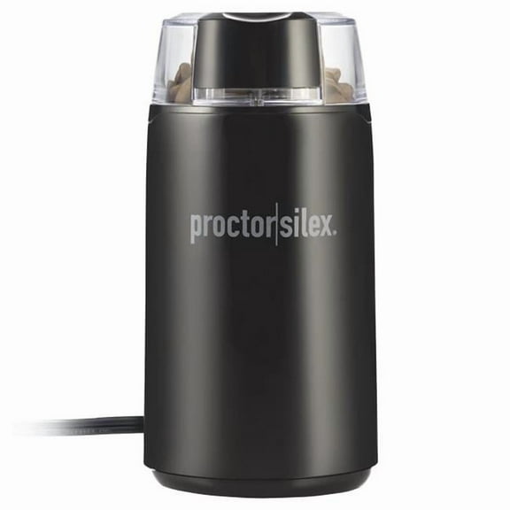 Hamilton Beach 6086367 Proctor Silex Black Plastic & Steel 12 Cups Coffee & Spice Grinder - Pack of 4
