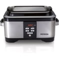 thumbnail image 1 of Hamilton Beach Professional 6 qt Slow Cooker-Crock Stainless Steel, 1 of 12