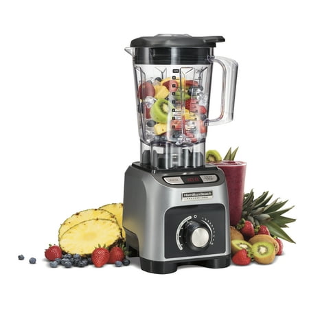 Hamilton Beach - Professional 10-Speed Blender - Black/gray/transparent