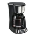 thumbnail image 1 of Hamilton Beach Programmable 12 Cup Coffee Maker, Stainless Steel Accents, 49630G, 1 of 8