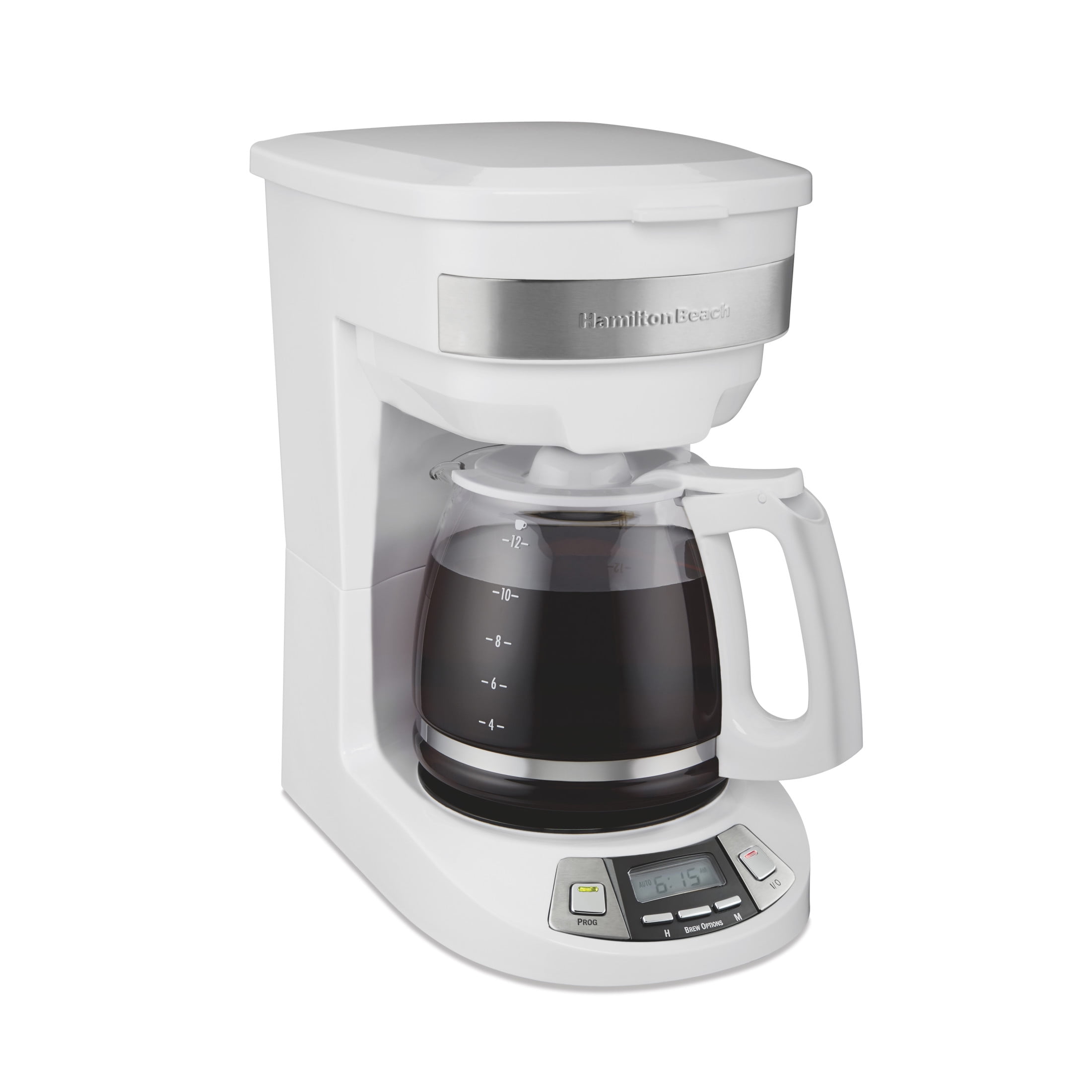 Hamilton Beach 12-Cup Programmable Drip Coffee Maker Machine with