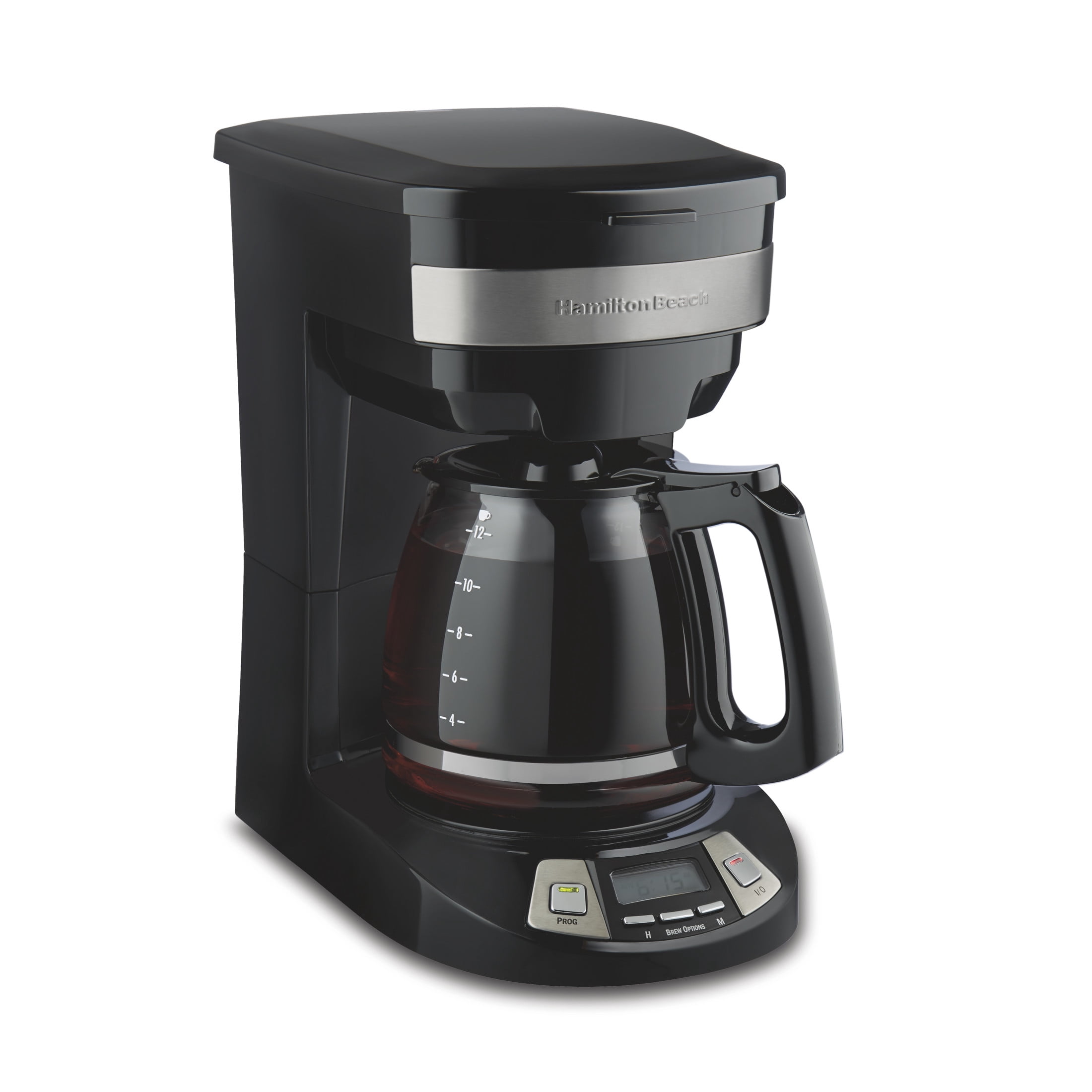 Hamilton Beach 12-Cup Programmable Drip Coffee Maker Machine with
