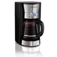 thumbnail image 1 of Hamilton Beach Programmable Coffee Maker, 12 Cups, Black, 46895, 1 of 7