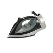 Hamilton Beach Clothing Iron, Steam Iron for Clothes with Extra-Glide Nonstick Soleplate & Retractable Cord, Silver