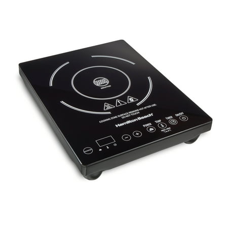 Hamilton Beach - 10" Modular Electric Induction Cooktop - Black