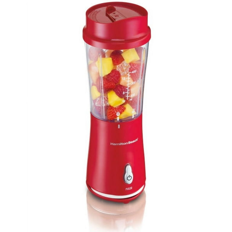 Hamilton Beach Smoothie Blender with 2 Travel Jars and 2 Lids