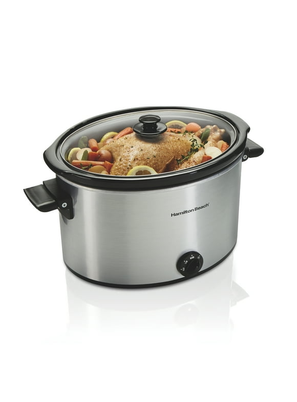 Hamilton Beach 33190FG Slow Cooker with Extra-Large 10 Quart Capacity