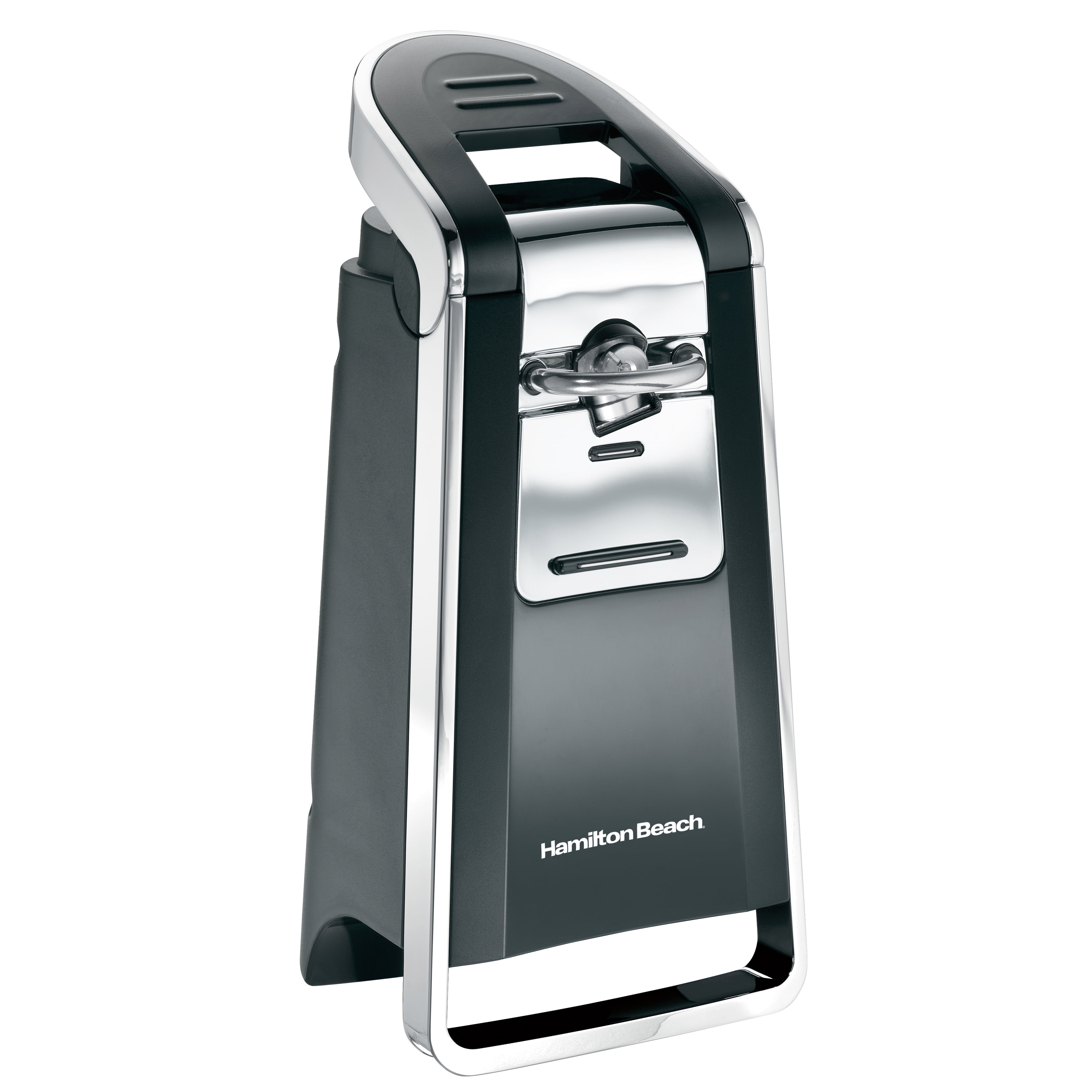 One-Touch Electric Can Opener, Handheld Easy Grip Press Start and Stop Automatic