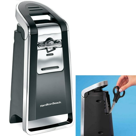 Hamilton Beach Smooth Touch Heavyweight Countertop Electric Can Opener w/Scissor