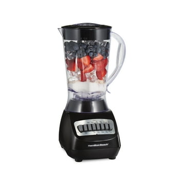 Hamilton Beach Smoothie Blender, 56 oz. Jar, 10 Speeds, New, Black, 50190F