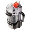 thumbnail image 1 of Hamilton Beach Stack & Snap 10-Cup Black Food Processor with Big Mouth, 1 of 7