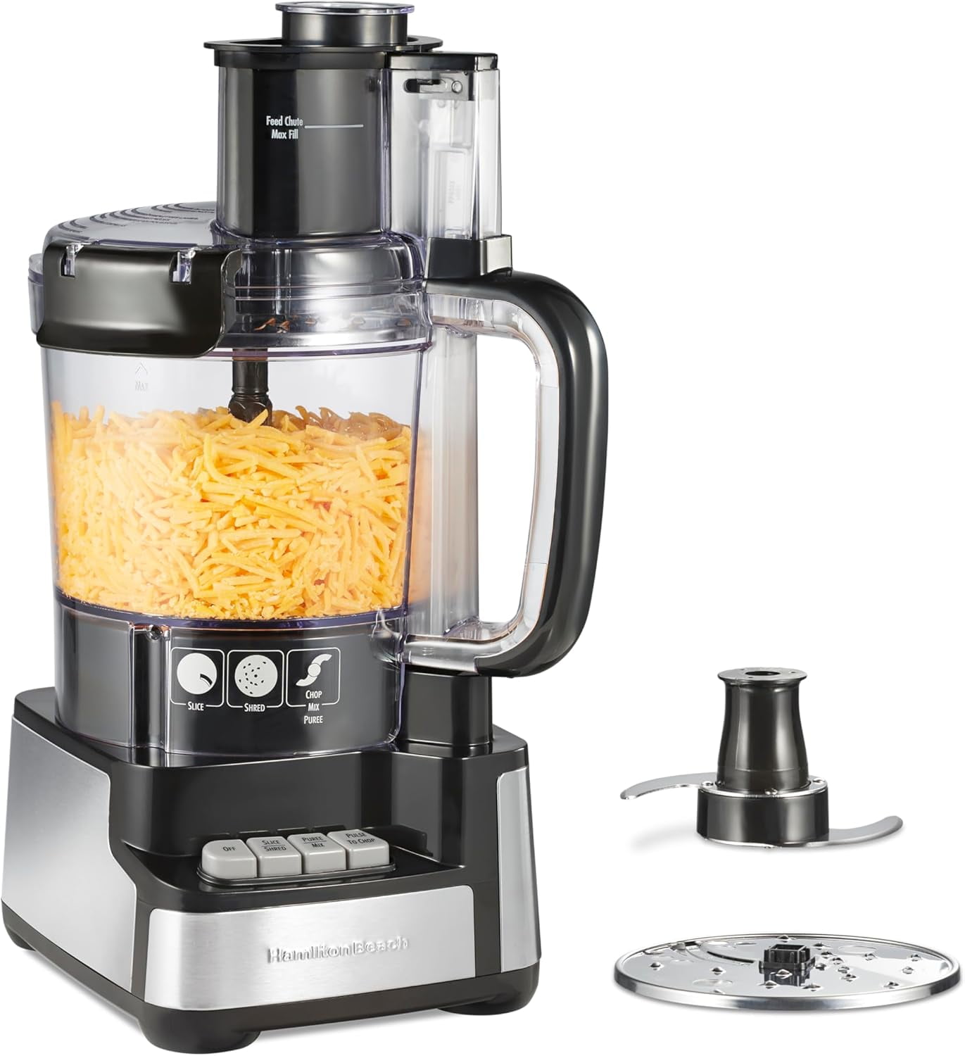 Hamilton Beach Stack & Snap Food Processor and Vegetable Chopper, BPA