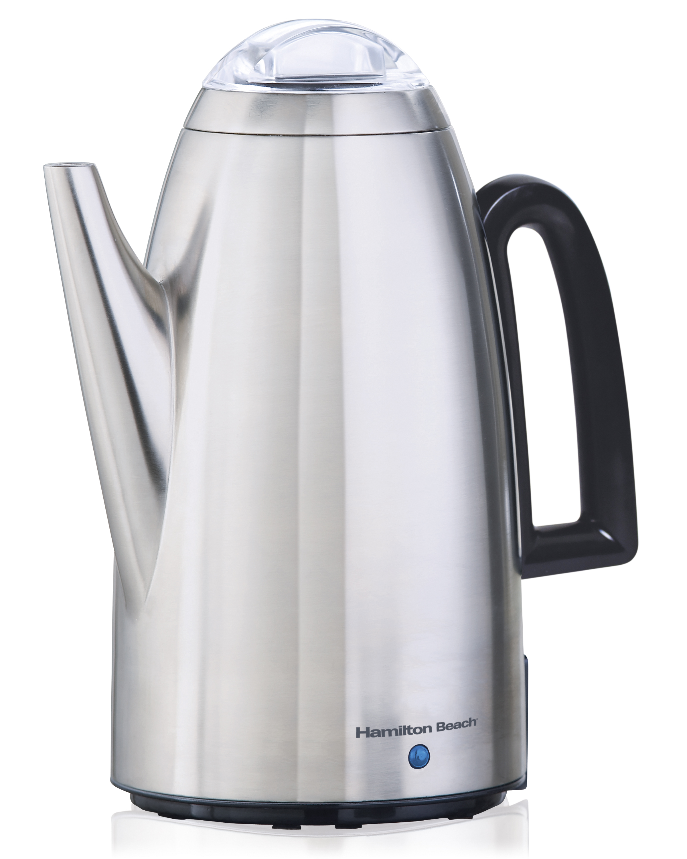 Hamilton Beach Stainless Steel Electric Coffee Percolator, 12 Cups or 3 Quarts, 40614 - image 1 of 6