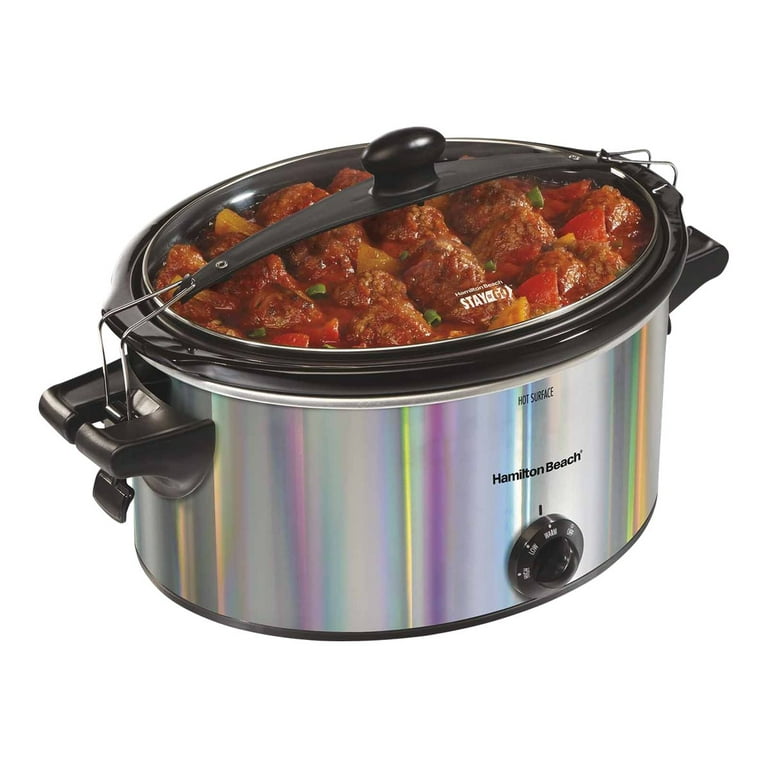 Hamilton Beach 5Quart Portable Slow Cooker Model 33156