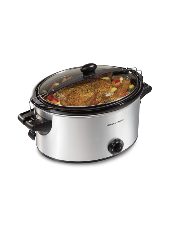 Hamilton Beach Stay or Go 6 Quart Slow Cooker | Model# 33262