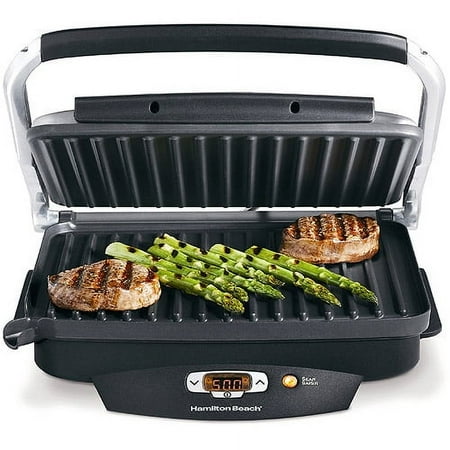 Hamilton Beach - Steak Lover's Indoor Grill - Black