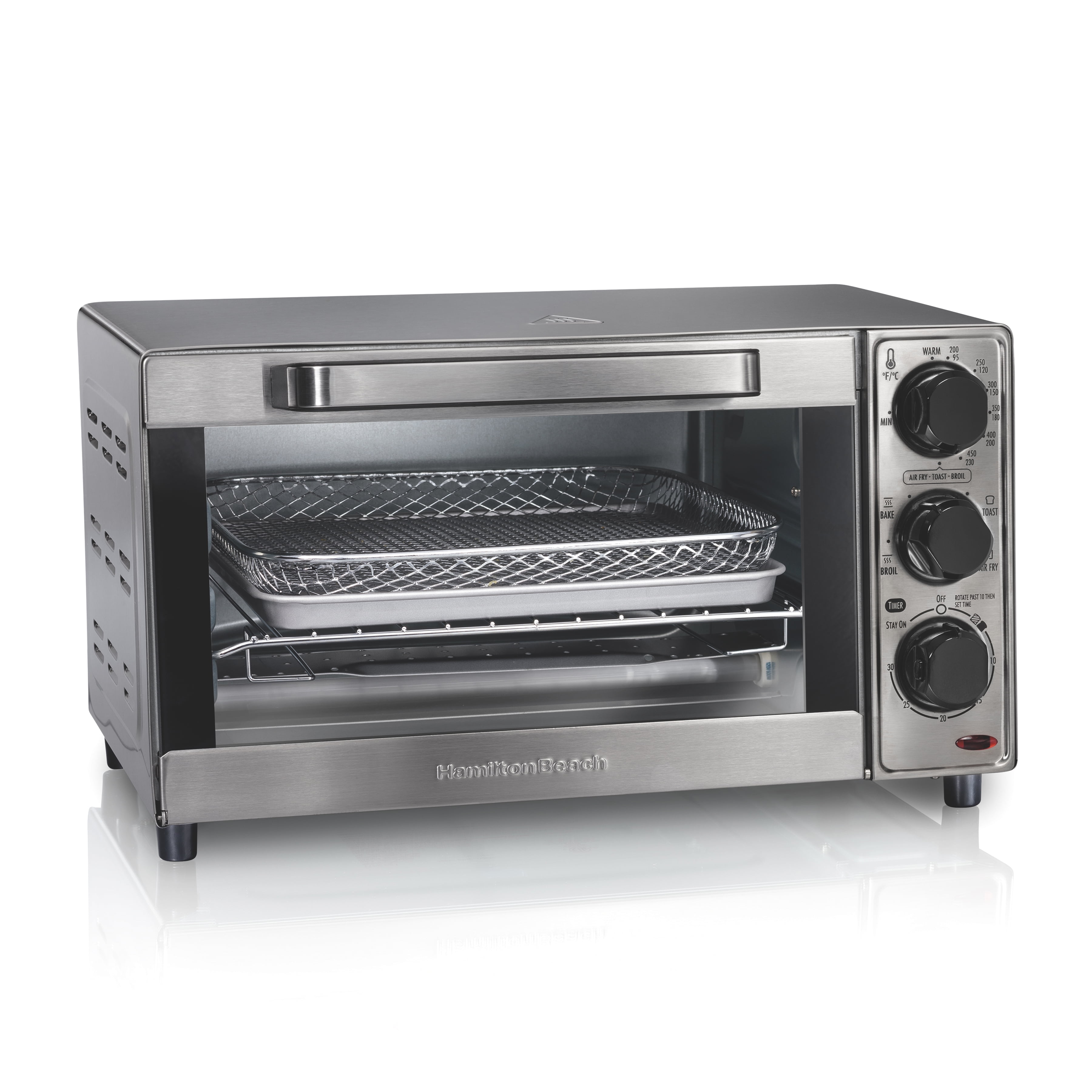Hamilton Beach SureCrisp Air Fryer Toaster Oven, 4 Slice Capacity