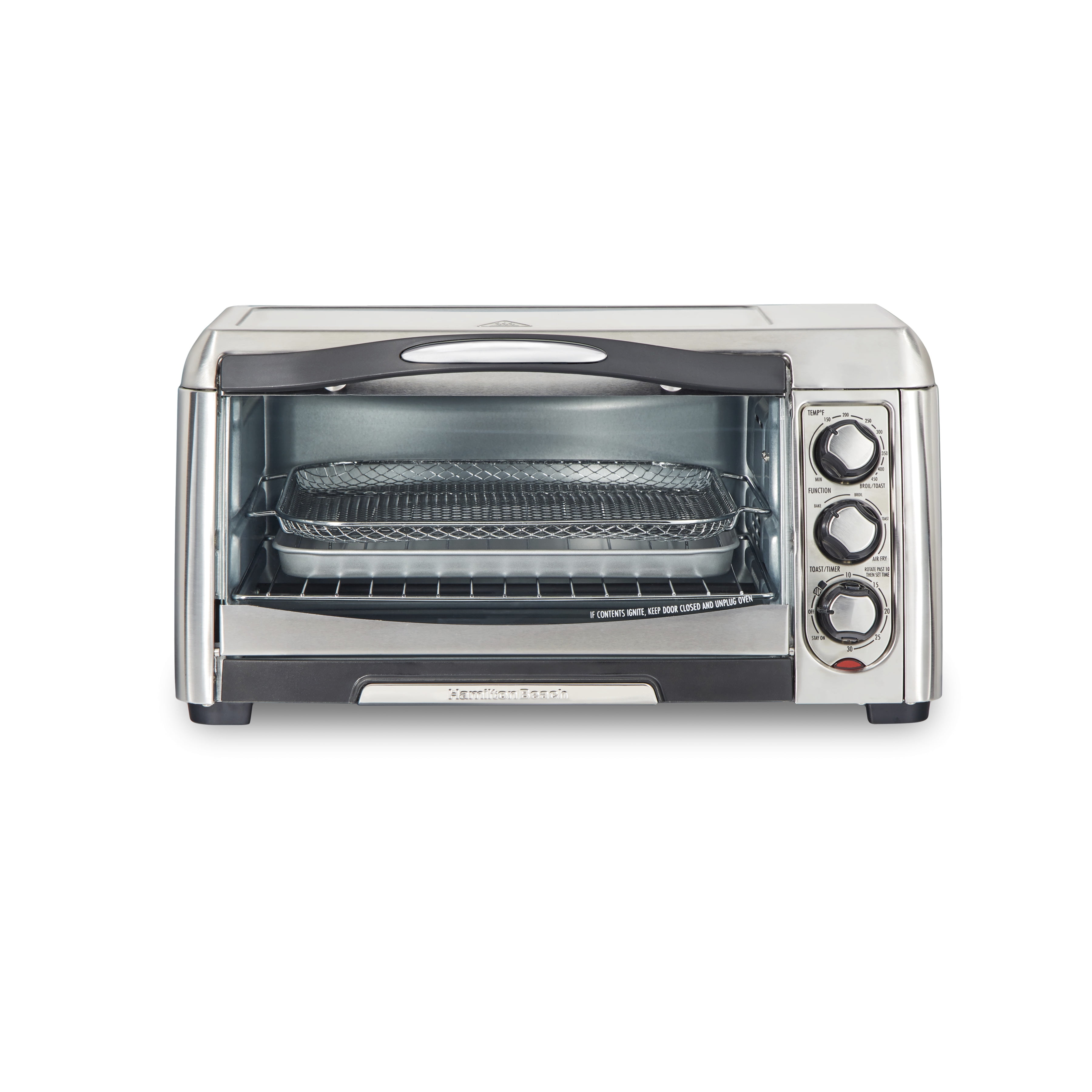 Hamilton Beach Sure-Crisp Air Fry Toaster Oven, 6 Slice