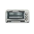 thumbnail interactive-video image 1 of Hamilton Beach 6 Slice Countertop Toaster Oven with Sure-Crisp Air Fryer Function, Stainless Steel, 1 of 9