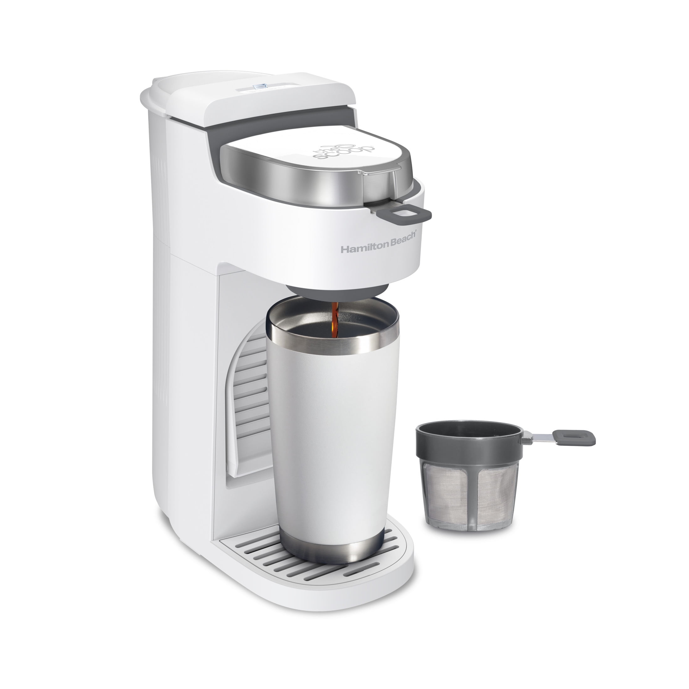 Hamilton Beach The Scoop Single Serve Coffee Maker, No Pods or