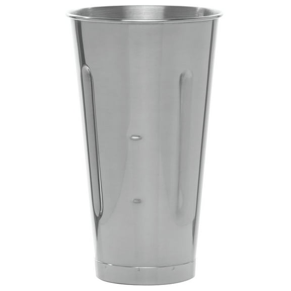 Hamilton Beach 110E Commercial Universal Container, 4" L, 4" W, 6.88" H, 30 Ounce, Stainless Steel
