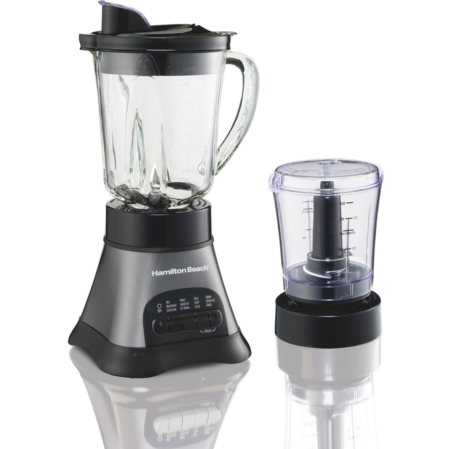 Hamilton Beach Wave Crusher MultiFunction Blender/Chopper with 40oz