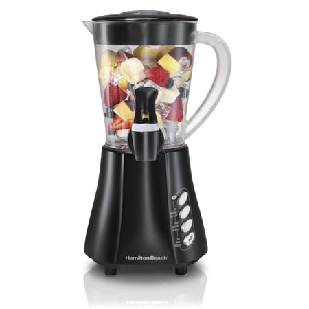 Hamilton Beach Wave Station Express Smoothie Blender for Kitchen, 48 oz Jar for Smoothies and Shakes, Black