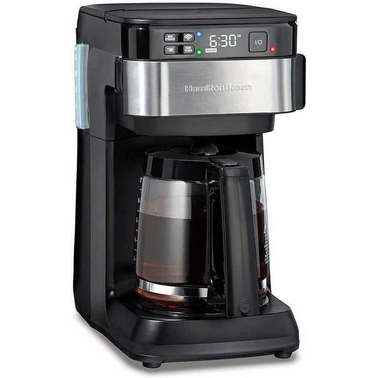 Hamilton Beach 2-Way Programmable Coffee Maker Stainless - 47650FG