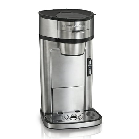 Hamilton Beach - Single Serve Coffee Maker - Stainless Steel