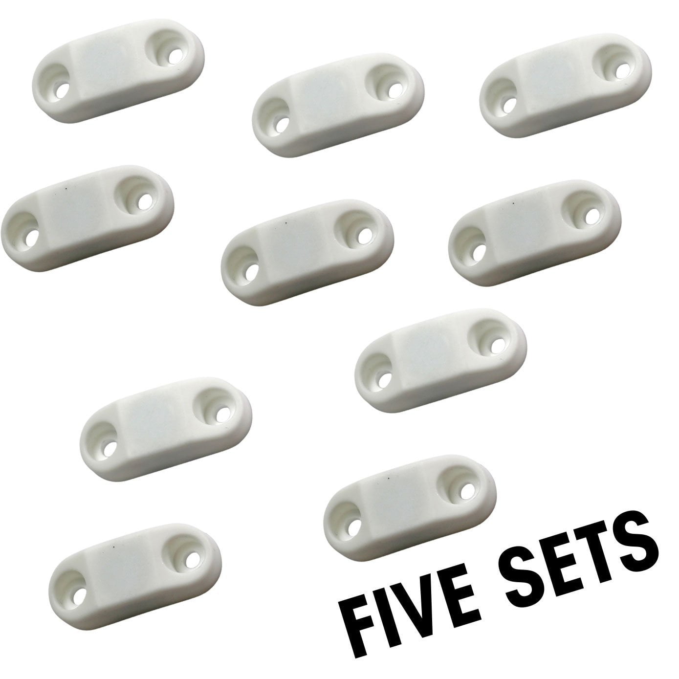 Travel Baggage RV Accsori Camping Trailer White ABS Door Catch Door Catch Ho - Foto 2