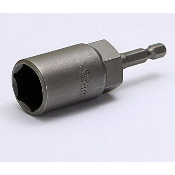 Hamilton Bowes Heavy Duty Bit 19 mm or 3/4" Impact Driver Hex Socket Magnetic Nut Driver RV Lift Tack Trailer Stabilizer Leveling Scissor Jack Socket Quick