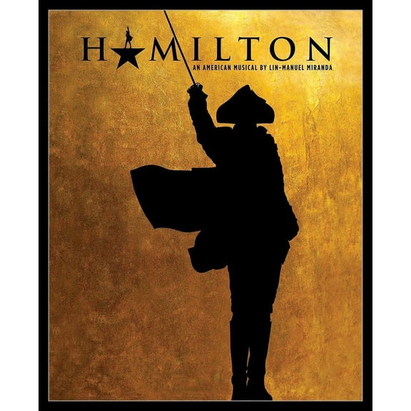 Hamilton Broadway Print Laminated & Framed Poster Print (24 X 36)