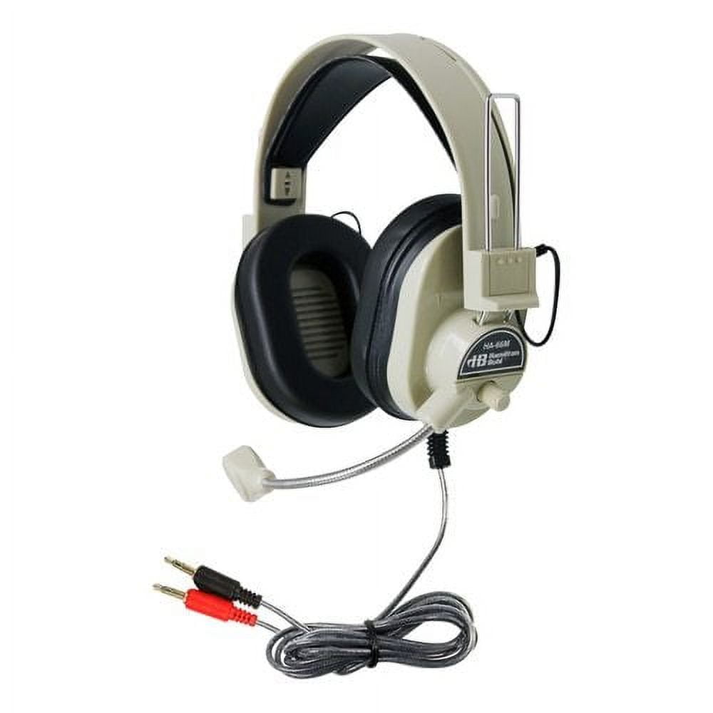 Hamilton Buhl Deluxe Multimedia Headset(Headphone) with Mic, Black