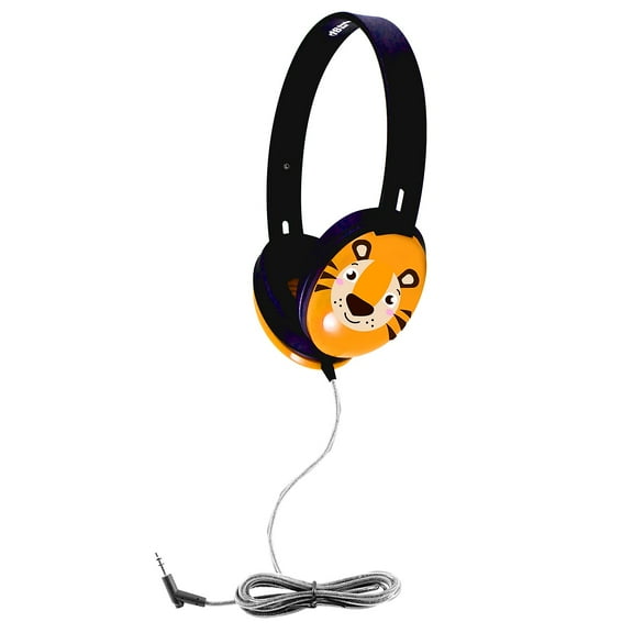 Hamilton Buhl HamiltonBuhl Primo Series Stereo Headphone Tiger Face Black/Orange (HECPRM100T)