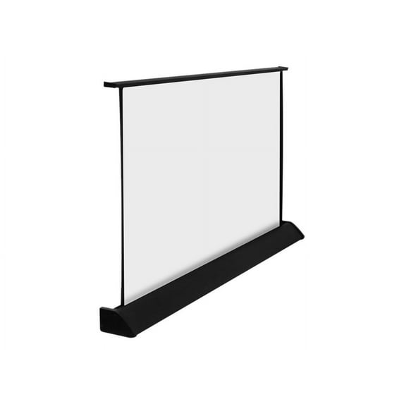 Hamilton Buhl Video Format - Projection screen - desktop - 50" (50 in) - 4:3 - Matte White - black