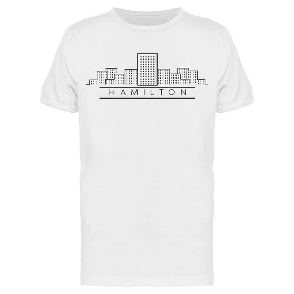 Hamilton, Canada Cityscape T-Shirt Men -Image by Shutterstock, Male Small