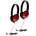 thumbnail image 1 of Primo Stereo Headphones, Red, Pack of 2, 1 of 2