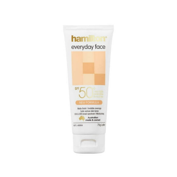 Hamilton Everyday Face SPF50+ Cream 75g