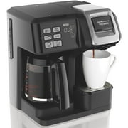 Hamilton FlexBrew Programmable Single Serve Pod to 12 Cup Coffee Maker, Black