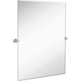 thumbnail image 1 of Hamilton Hills Large Pivot Rectangle Mirror With Brushed Chrome Wall Anchors, 1 of 9