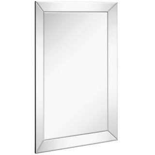 Reviews for Marley Forrest Medium Rectangle Antique Silver Beveled Glass  Classic Mirror (24 in. H x 36 in. W)