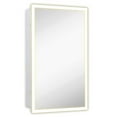 thumbnail image 1 of Hamilton Hills Medicine Cabinet with Lighting Backlit Medicine Cabinet 16" x 26", 1 of 6