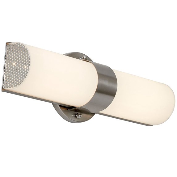 Hamilton Hills Modern Transitional Frosted Bathroom Vanity Light Fixture