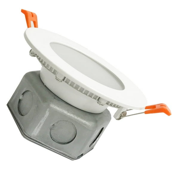 Hamilton Hills Round Flush Mount Recessed Led Light Thin Ceiling Cans Lighting